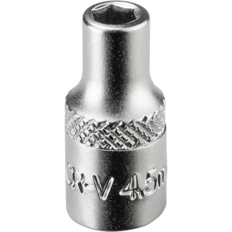 Nástrčkový kľúč / orech krátky 4,5 mm 1/4" (1/3)