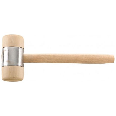Maillet bois DIN 7462B Tête-D. 70x140mm FORTIS (1/2)
