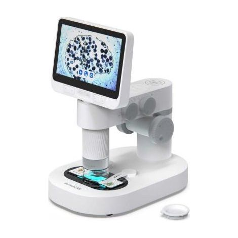 Diprogress Microscopio Digitale BL-DDL-M2A Bianco 400x LCD 4.3" Wi-Fi LED