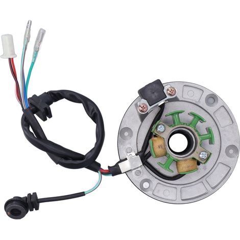 Stator Magnéto Platine Cuivre Aluminium Compatible Zongshen Z125 Z155 125cc 160cc Pit Bike Moto (1/5)