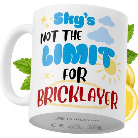Lustige Tasse für Maurer – Kaffee- oder Teetasse mit witzigem Textdesign – ideal für Geburtstage, Namenstage, Feiertage und besondere Anlässe. Hochwertige Tasse für Zuhause, Büro und Arbeit. Farbe: We