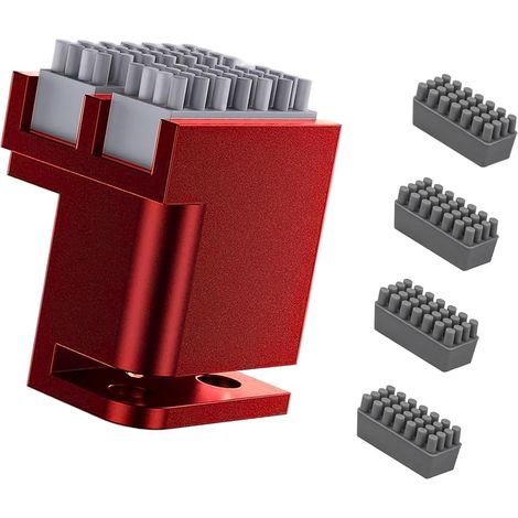 Migliorato per P1P/P1S/X1C Hotend Ugello Tergicristallo Spazzola in silicone Stampante 3D Hotend Accessori per tergicristallo di facile manutenzione
