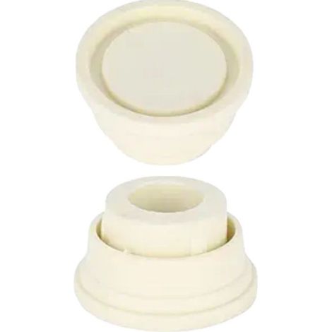 Poignée de sécurité en caoutchouc pour échelle de piscine extérieure – Bouchons antidérapants blancs pour barrières de piscine, accessoire de sécurité pour escaliers de piscine dengyankun (1/4)