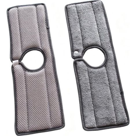 Tappetino assorbente per rubinetto in 2 pezzi - Paraspruzzi per rubinetto - Resistente a schizzi e gocciolamenti - 3813 cm - per cucine, bagni, servizi igienici - Grigio - Antiscivolo (1/5)