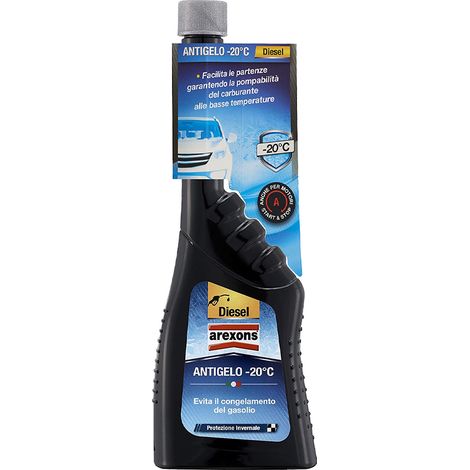 Additivo anti congelante Arexons auto diesel anti gelo per gasolio da 250 ml. (1/5)