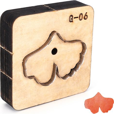 Emporte-pièce en Cuir G-06, Matrice de Découpe pour Projets DIY et Maroquinerie Artisanale (1/4)