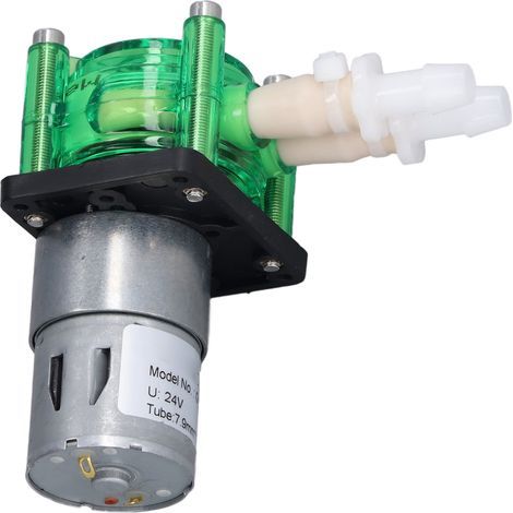 Selbstansaugende, hochförderfähige Vakuum-Peristaltikpumpe mit Dosiereinrichtung, korrosionsbeständiger BPT-Schlauch, 700 ml/min, 24 V DC, 300 mA (1/5)
