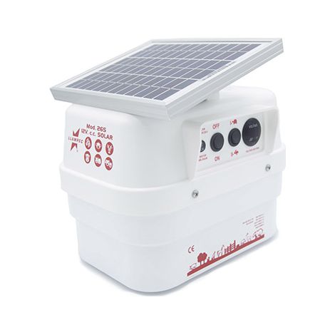 Pastor eléctrico solar Llampec 26S para equino, animales domésticos y bovino