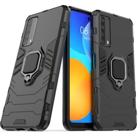 Coque Huawei P Smart 2021, Antichoc Housse avec Protecteur D'écran compatible Support de Voiture Magnétique. (1/4)