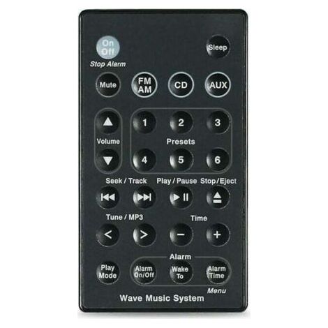 Sistema audio Bose Wave di ricambio, telecomando AWR1B1 AWR1B2 AWRCC1 AWRCC2 AWRCC3 Jalleria