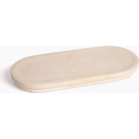 BATHBAZAAR - Plateau LUCCA en marbre naturel (1/2)