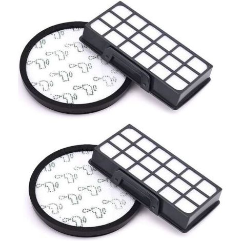 Filtres HEPA pour Rowenta X-Trem Power Cyclonic RO6984EA RO6941EA RO6963EA RO6921EA RO6971EA RO6993EA (Modèle RO69XX) Aspirateurs. Filtre de Rechange Accessoires ZR006001 (Lot de 2) (1/5)