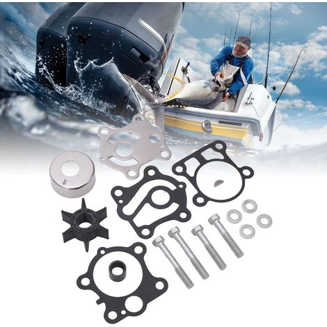 Kit de réparation de pompe à eau pour moteur hors-bord 6H4-W0078-00 pour Yamaha 40/50 CV 2 temps (1/5)