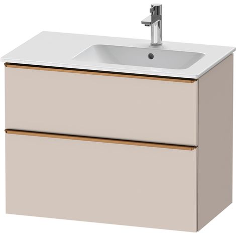 Duravit D-Neo Waschtischunterbau wandhängend, 810x625x462mm, 1
