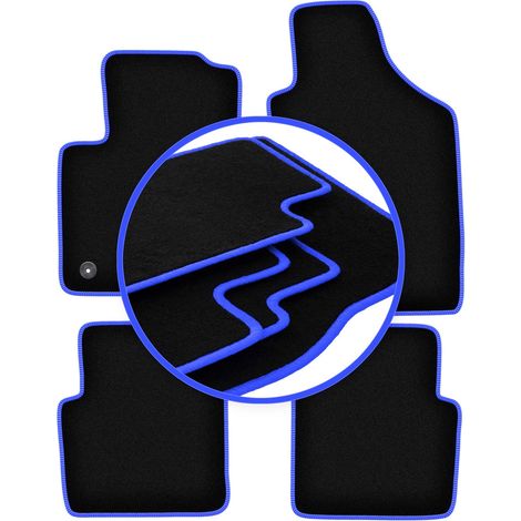 Tapis de sol CARLUX-BLUE pour : Fiat 500 FL hatchback (2013-2019) (1/5)