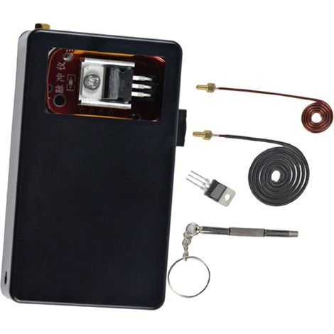 Générateur Électromagnétique, Kit Impulsion Électromagnétique, Générateur EMP 150MHz Portable Haute Performance, Matériau PP, Fonction Pratique, pour Usines, Laboratoires, Noir