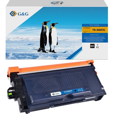 G&G Kompatibel mit Brother 3600XXL Toner TN-3600XXL (1/4)