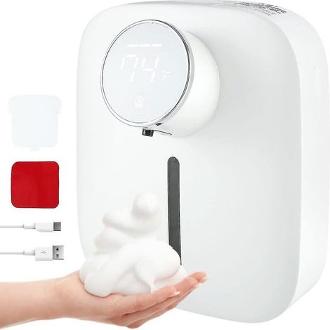 Automatischer Seifenspender, wandmontierter, berührungsloser Handdesinfektionsmittelspender – AquaForge (1/5)