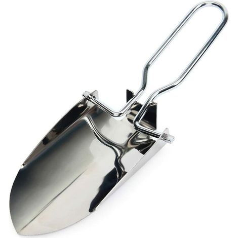 Mini Pelle Pliante Bêche Portable En Acier Inoxydable Outil À Main Pour Camping Randonnée Jardinage Survie Aventure-Fei Yu (1/5)