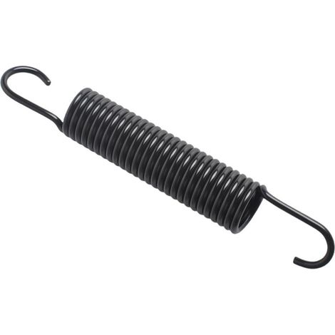1 - Ressort de tension - Pièce détachée tondeuse - Remplacement 158756 - Ajustement précis pour tracteur - Métal robuste - Noir - Taille standard (1/5)