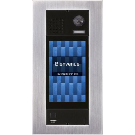 Platine IP, défilement, écran tactile 7'', boucle magnétique pour IXGDM710KV - AIPHONE IXGDM710K