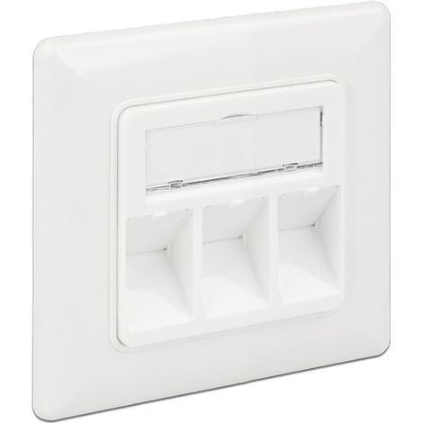 Keystone anschlussdose 3 port kompakt