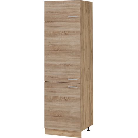 Armoire pour frigo R-Line, Sonoma, 60cm, Vicco (1/5)