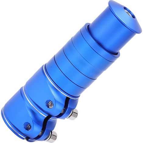 Rehausseur de Potence VTT en Alliage d'Aluminium, Extension de Tube de Fourche pour Vélo de Montagne et Route, Couleur Bleue (1/5)