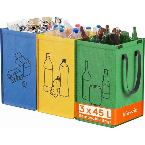 Sorting Bag, Set of Recycling Bins, Sorting Bin (1/5)