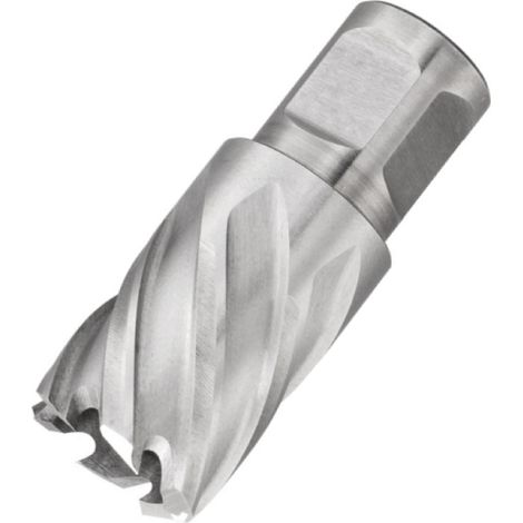 Krino fresa a carotare serie corta 40 mm attacco WELDON per metallo acciaio - Diametro Ø: 45 mm (1/2)