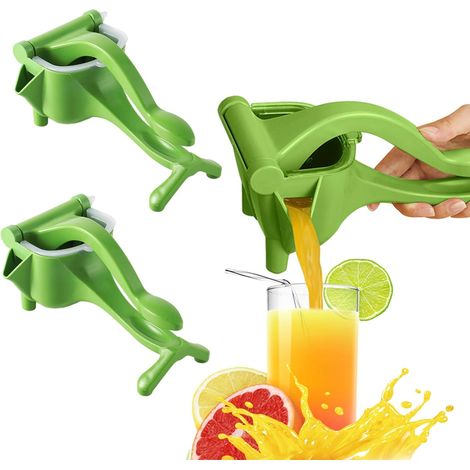 Presse-agrumes manuel multifonctionnel en 2 parties, presse-agrumes, extracteur de jus professionnel robuste et durable (Greener) (1/5)