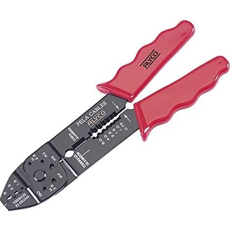Pince pour Cosses Non Isolées 250 mm Alyco 108003