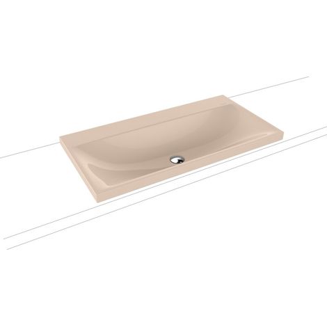Kaldewei 904006013030 Lavabo à poser SILENIO Mod.3041 (1/2)