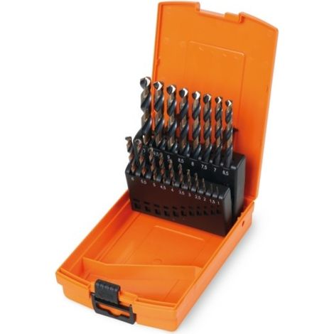 PUNTE ELICOIDALI HSS 1-10 x 0.5MM - BETA-412M/SP19 (1/2)