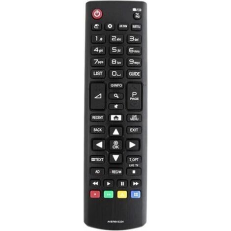 Télécommande sans Fil Universelle TV télécommande Universelle pour LG HDTV LED Smart TV numérique Noir (1/4)