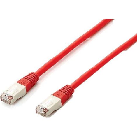 equip 605628 câble réseau Cat6a rouge 15 mètres