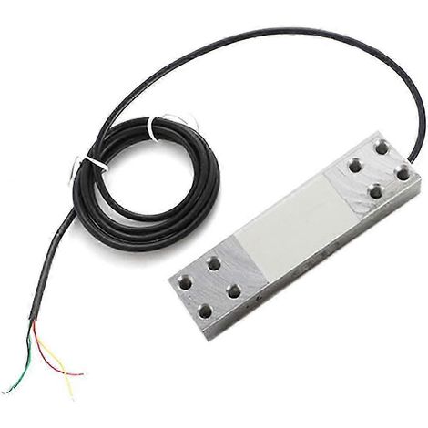 Plateforme de pesage numérique à cellule de charge unique, d'une capacité de 200 kg et dotée d'un capteur électronique. (1/4)