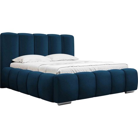 Lit TrendyNest Alceus I, Kronos 09, Double, 160x200, Tissu, Disponible, 180x222x112cm (1/5)