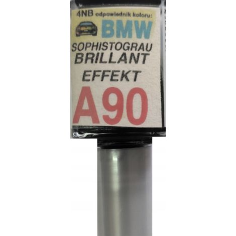 Reparación de arañazos en la pintura del BMW A90 Sophistograu, 10 ml arasystem (1/5)