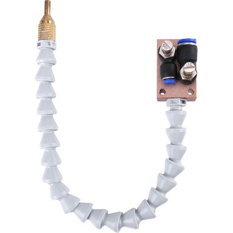Système de lubrification par atomisation du liquide de refroidissement pour conduits d'air de 8 mm sur tours et fraiseuses CNC SG (1/5)