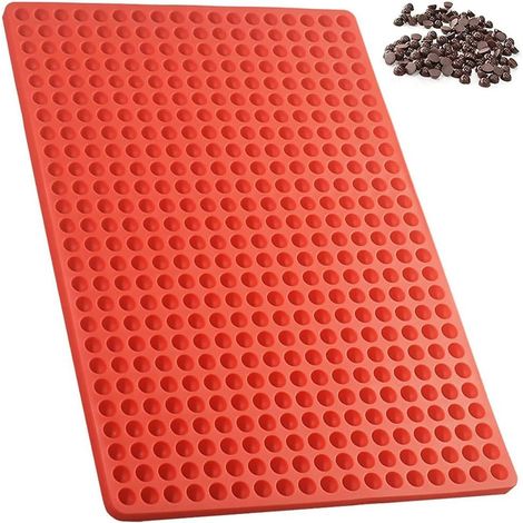 Tapis de cuisson en silicone demi-sphère, réutilisable, pour moules antiadhésifs, résistant à la chaleur et apte au contact alimentaire, sans BPA. (1/5)