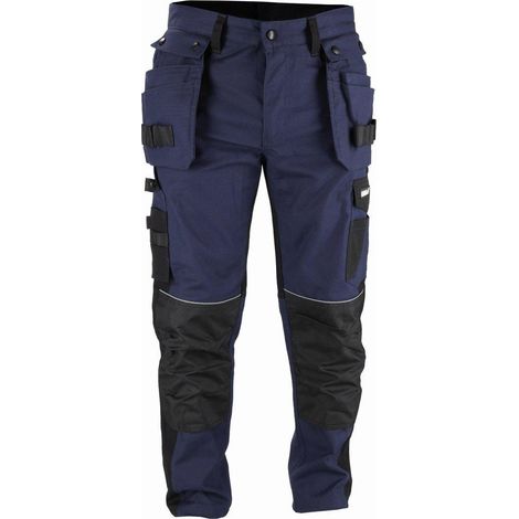 Dedra BH47SP Arbeitsoverall Marineblau Slim Fit