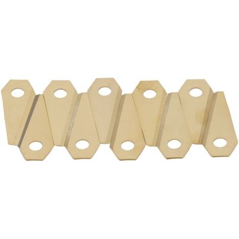 30 pièces Robot Tondeuse à Gazon Titane Robuste Pratique Robot Tondeuse Remplacement pour Bosch Indego Remplacement Robot Tondeuse à Gazon (1/5)