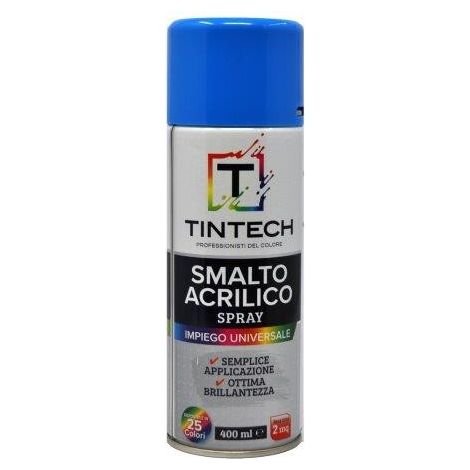 TINTECH SMALTO SPRAY 400ML BLU LUCE