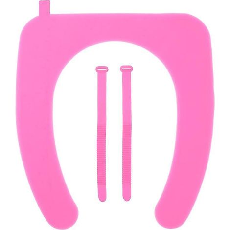 1 housse de siège de toilette en silicone (1/3)