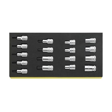 STAHLWILLE 96838763 - jeu de douille  TCS c jeu de clé à douille 1/2 pouce TCS 50TX/54TX/17 (1/2)