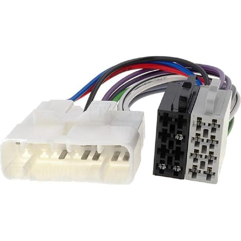 Adaptateur Autoradio ISO compatible avec Toyota Land Cruiser J120