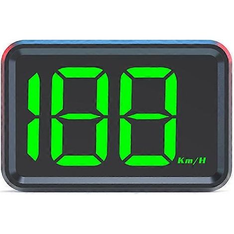 GPS para coche, pantalla frontal (HUD), velocímetro digital universal (1/5)