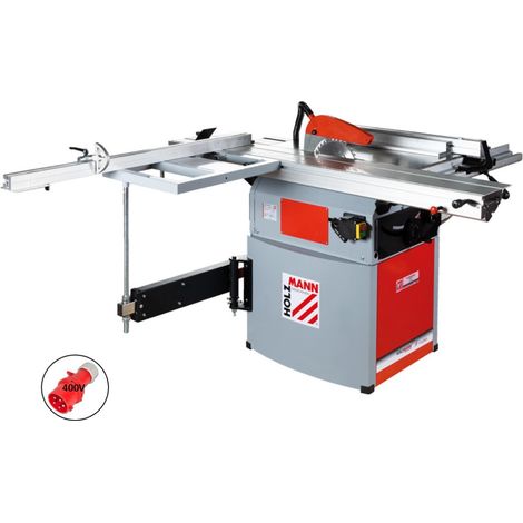 Banco sega squadratrice per legno Holzmann ts250f 400v