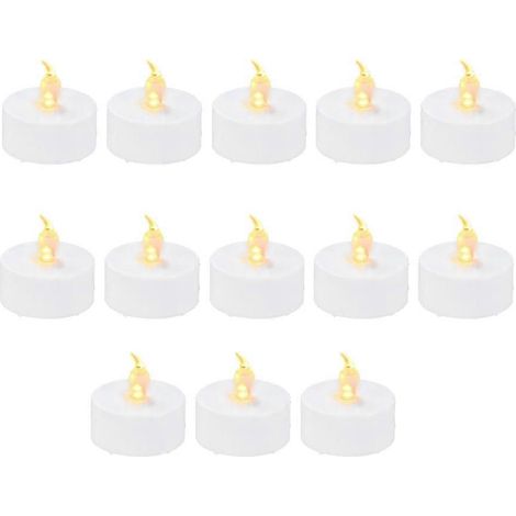 Bougie LED sans flamme, fausse bougie chauffe-plat, lampe pour décoration de mariage et maison, composants pour imprimante 3D (1/5)